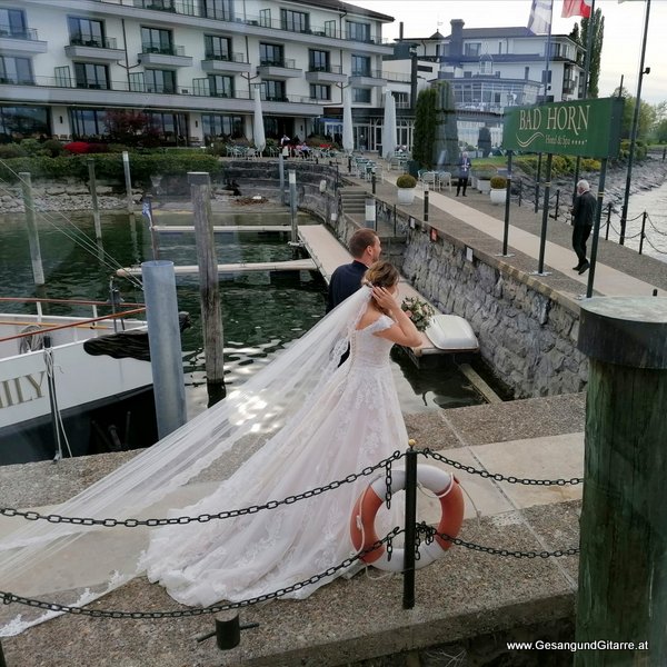 Sängerin Hochzeitssängerin Freie Trauung Schweiz Ostschweiz Trauungsmusik Hochzeitsmusik Schweizerische Schiffahrt Bodensee Bodenseeregion Hochzeit am Schiff Romanshorn Bad Horn Rorschach