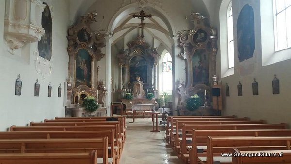 Sängerin Yvonne Brugger Taufe Musik Vorarlberg Kirche Viktorsberg