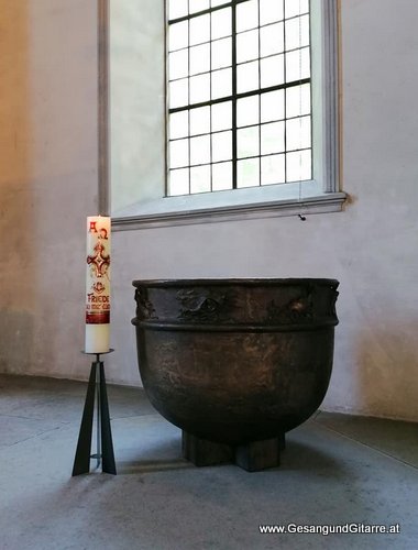 Kirche Hohenems Tauffeier Taufmusik Sängerin Musik Taufe Vorarlberg
