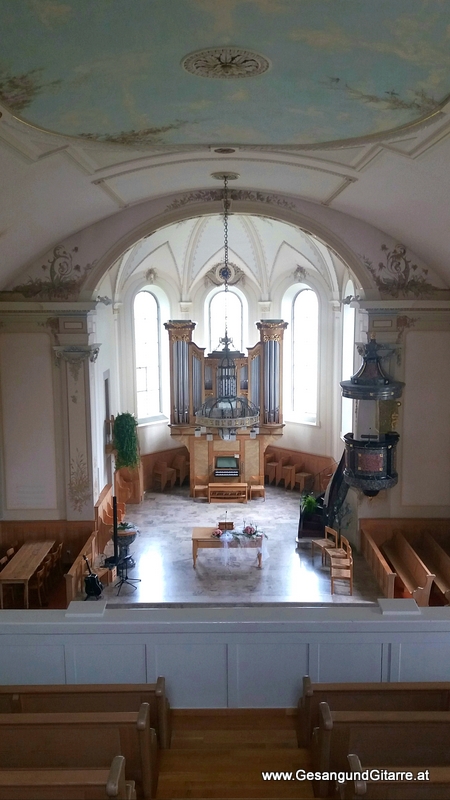Hochzeit Trauung Schweiz Stein St. Gallen Kirche kirchlich Sängerin Musik