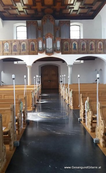 Hochzeitssängerin Sängerin Musik Hochzeit Trauung Kirche Bildstein Vorarlberg